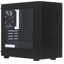 Компьютерный корпус Thermaltake Versa H18 Window черный без БП mATX 2xUSB 2.0 1xUSB 3.0 audio bott PSU