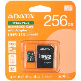 Флеш карта MICROSDXC UHS-I U3 V30S A2 100/75 MB/s 64Gb RETAIL W/1 ADAPTER