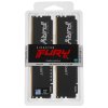 Оперативная память Kingston Fury Beast, DDR5, 16Gb (2x8Gb), 5600MHz, CL40, DIMM, с радиаторами, черный