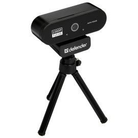 Веб-камера ExeGate EX287386RUS BlackView C525 HD Tripod (матрица 1/3" 1,3 Мп, 1280х720, 720P, 30fps, 4-линзовый объектив, шторка, USB, фиксированный фокус, микрофон с шумоподавлением, универсальное крепление, штатив Flex в комплекте, кабель 1,5 м, Win Vis