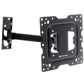 Кронштейн для телевизора Holder LCDS-5037 металлик 20"-37" макс.30кг настенный поворот и наклон