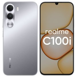 Смартфон Realme C100i RMX5377 4/128Gb серебристый