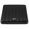 Внешний SSD Silicon Power Bolt B75 Pro, 256 Gb, USB 3.2 Gen 2 Type-C, R/W 520/420, черный