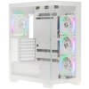 Компьютерный корпус Deepcool CG580 4F V2 без БП, боковое окно (панорама), 4x120мм ARGB PWM вентилятора, черный, ATX (R-CG580-BKADA4-G-2)