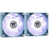 Комплект вентиляторов для корпуса Thermaltake CT120 ARGb (2 шт.) голубой, 120 мм, 2000 об/мин, 25.8 дБ, 4 pin