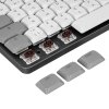 Клавиатура беспроводная механическая Satechi SM1 Slim Mechanical Backlit Bluetooth Keyboard, белый/серый ST-KSM1LT-RU
