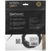 Кабель AUX GoPower Jack 3.5мм (m)-Jack 3.5мм (m) 5м ПВХ черный Premium Zip-Lock c подвесом (1/50)