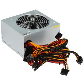 Блок питания серверный 600W ExeGate ServerPRO 80 PLUS Bronze, 600PPH-SE (ATX, for 3U+ cases, APFC, КПД 89% (80 PLUS Bronze), 12cm fan, 24p, (4+4)p, PCIe, 5SATA, 3IDE, black)