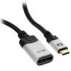 Адаптер USB 3.1 Type-Cm --> DP A(f) 8K@60Hz, 0.15m,Alum,VCOM
