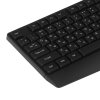 Комплект клавиатура+мышь Philips SPT6337 беспроводной, USB, 1600 DPI, чёрный