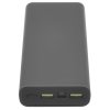 Портативный аккумулятор OLMIO QR-20, 20000mAh, 22.5W, QuickCharge3.0/PowerDelivery, LCD, серый