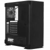Компьютерный корпус SOEYI "AX1-B10 SOEYI ATX case with черный coating front panel with flat small mesh, without"