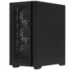 Компьютерный корпус Powercase ByteFlow Black, Tempered Glass, 4x 120мм ARGb fans, ARGb HUB, черный, ATX (CBFB-A4)