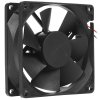 Вентилятор для корпуса Gembird FANPS черный, 80 мм, 2600 об/мин, 27 дБ, 2 pin