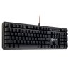 Клавиатура проводная A4 B975 механическая черный USB Gamer LED (подставка для запястий)
