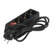 Сетевой удлинитель Perfeo с заземлением "POWERMATE",PF_A4686 (1,5 м, 3 розетки, белый (PF-PE-3/1,5-W))