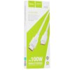Кабель HOCO (6931474790736) X93aa 240W USB 5.0A PD 240W для Type-C Type-C, 1м - белый