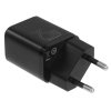 Сетевое зарядное устройство BASEUS Compact Quick Charger, два порта USB, один порт Type-C, 30W, 5V, 3.0A, черный