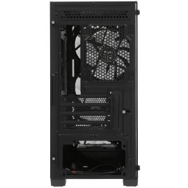 Компьютерный корпус Minitower ExeGate BAA-113-AAA450 (mATX, БП AAA450 с вент. 8см, 2*USB, аудио, черный)