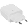 Сетевое зарядное устройство GoPower GPQC07 1USB 18W QC3.0 белый