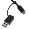 Концентратор Vention OTG USB-C+USB 3.0 / 4xUSB 3.0 порта черный - 0.15м. Концентратор Vention OTG USB-C+USB 3.0 / 4xUSB 3.0 порта черный - 0.15м.