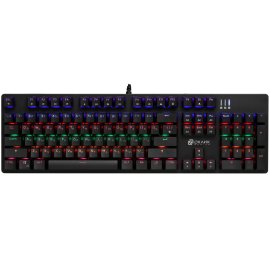 Клавиатура проводная Oklick K953X (1901086) проводная, USB, черный/серый