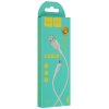 Кабель HOCO USB X21 Silicone, USB - Type-C, 2А, 1 м, белый