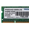 Оперативная память Patriot, DDR3L, 4GB (1x4 GB), 1600 MHz, CL11, SO-DIMM