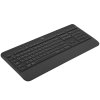Клавиатура Logitech K650 черный USB беспроводная BT/Radio (подставка для запястий) (920-010954)
