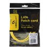Патч-корд медный UTP Cablexpert PP10-0.5M кат.5, 0.5м, литой, многожильный, серый