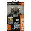 Кабель HDMI 19M/M,ver. 2.1, 8K@60 Hz 2m метал разъемы, нейлоновая оплетка Telecom <TCG300-2M>