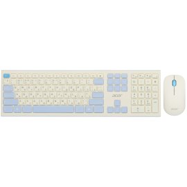 Комплект клавиатура + мышь Оклик 300M клав:серый мышь:серый/черный USB беспроводная slim