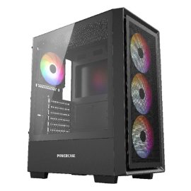 Компьютерный корпус MSI MAG FORGE M100R WHITE Mini-Tower, MATX, 1xUSB 3.0, 2xUSB 2.0, 4x120мм ARGb Fan, ARGb Control Board, Tempered Glass Window, Brown Box (932220)