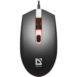 Мышь беспроводная Acer OMR137 черный, 1600 dpi, радиоканал, USB, кнопки - 4