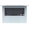 Ноутбук Apple MacBook Air A3241 голубой MC7A4HN/A M4 10 core 16Gb SSD256Gb/10 core GPU 15.3" Liquid Retina (2880x1864) macOS WiFi BT Cam