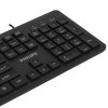 Клавиатура Philips SPK6264 проводная, USB Type-A, чёрный