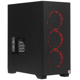Компьютер IRU Tactio 520B6GP TWR Ryzen 5 7600 (3.7) 32Gb SSD 1Tb RTX 5060 8Gb FreeDOS GbitEth 750W черный (RUS) (2130958)