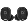 Наушники TWS Defender Twins 639 черный, внутриканальные, Bluetooth, до 4 ч