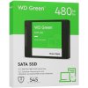 Накопитель SSD WD Green WDS480G3G0A, 480Gb, SATA III, 2.5", R/W 545/545