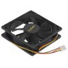 Вентилятор для корпуса ExeGate E09225H4P-PWM черный, 92 мм, 2000 об/мин, 26 дБ, 4 pin