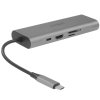 Док станция Dahua 8 in 1 USB 3.1 Type-C to USB 3.0 + HDMI + RJ45 + SD/TF + PD Docking Station