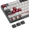 Клавиатура беспроводная A4Tech Bloody WS87 Naraka USB, Bluetooth/Радиоканал черный/красный
