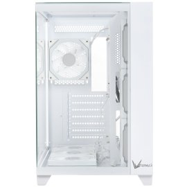 Компьютерный корпус AeroCool / Formula Crystal Z5 белый без БП mATX 11x120мм 2xUSB 2.0 1xUSB 3.0 audio bott PSU