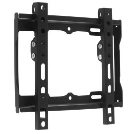 Мобильная стойка напольная Kromax OMEGA-13 черный, 1 шт/уп, Мобильная стойка напольная для TV 32"-70", max вес 50 кг, высота 1507 мм, max VESA 600x400 мм