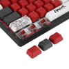 Клавиатура беспроводная A4Tech Bloody WS87 Naraka USB, Bluetooth/Радиоканал черный/красный