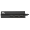 Кабель-адаптер 5bites UA3C-45-09BK USB3.1 / 3*USB2.0 / RJ45 100MB / черный