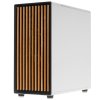 Компьютерный корпус без блока питания Fractal Design North XL TG Dark Tint, Full-Tower, 3x140мм, 2xUSB-A 3.2 + 1xUSB 3.2 Type-C E-ATX, ATX, mATX, mITX Wood panel, Chalk белый