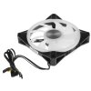 Комплект вентиляторов Corsair iCUE QL140 RGb CO-9050106-WW 140мм PWM белый Fan — Dual Fan Kit with Lighting Node CORE