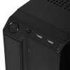 Компьютерный корпус MiniITX ExeGate MI-207 Black, miniITX/mATX, (без БП), 2*USB, Audio