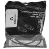 Кабель HDMI Cablexpert CC-HDMI4L-15M, 15м, v2.0, 19M/19M, серия Light, черный, позол.разъемы, экран, пакет